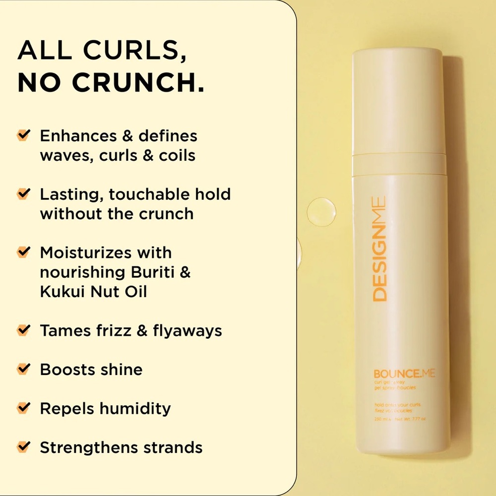 Design me BOUNCE.ME CURL SPRAY GEL